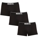Diesel 3PACK men's boxers black