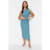 Trendyol Dress - Blue - Bodycon Cene