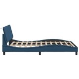  Okvir za krevet bez madraca plavi 140 x 190 cm od tkanine | shoptok.hr