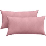 vidaXL Blazine za kavč 2 pcs Roza 80 x 40 cm Žametna tkanina, (5000083935) | Shoptok.si