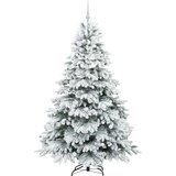  Umjetno božićno drvce s stalakom Bijelo 210 cm PE i PVC | shoptok.hr