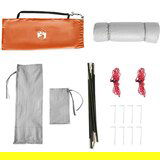 Šator s krovom Ostalo Siva i narančasta i crna 280 x 220 x 176 cm | shoptok.hr