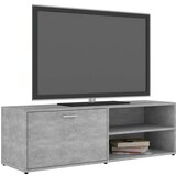 TV ormarić siva boja betona 120 x 34 x 37 cm konstruirano drvo | Eponuda.com