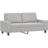  Dvosjed svjetlosivi 140 cm od mikrovlakana | shoptok.hr