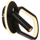 Candellux Lighting Črna LED stenska svetilka Monet – | Shoptok.si
