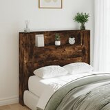Maison Chic posteljno vzglavje - vzglavna omarica - nočna omarica led dim. hrast 120x16,5x103,5 cm, (21705566) | Shoptok.si