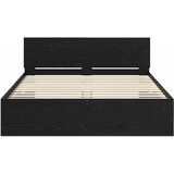  Krevetna konstrukcija Crni hrast 135 x 190 cm Konstruirano drvo | shoptok.hr