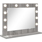 vidaXL ogledalo za toalet Siva Sonoma MDF, Staklo 60 x 45 x 18 cm | shoptok.hr