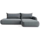 Makamii Prljavo plava sklopiva kutna garnitura (s desnim kutom/s ležaljkom) Hale – | shoptok.hr