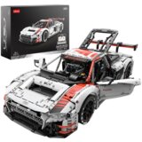  Licencirani auto na daljinsko upravljanje i sastavljanje 1:8 Audi R8 GT3 Rastar - bijeli - 3322 elemenata Cijene