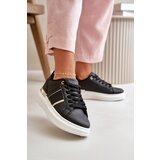 Boto Fashionable Women's Platform Sneakers Made Of Eco Leather Black Nevisase | Shoptok.si