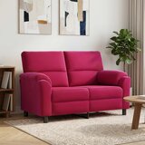 SOFA Vinska crvena 154 x 85 x 93 cm Baršun | shoptok.hr
