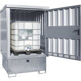 eurokraft pro Jekleno odlagališče za nevarne snovi, za IBC 1 x 1000 l, pocinkano | Shoptok.si
