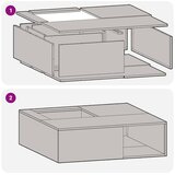  Kamin Crna 100 x 100 x 30 cm Čelik | shoptok.hr