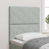  Uzglavlje Svijetlo siva 80 cm Baršun | shoptok.hr