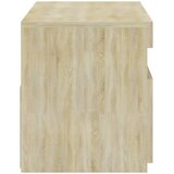 TV ormarić s LED svjetlima boja hrasta sonome 75 x 35 x 40 cm | shoptok.hr