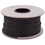 Mikrofonski kabel (100m, rola, crni)