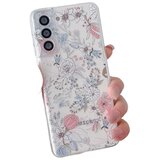 NIKCORP Ovitek za Samsung Galaxy S23 Plus, silikonski, prozoren s cvetličnim motivom, tanek in prilagodljiv etui za zaščito telefona, (5000139184) | Shoptok.si