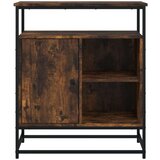 vidaXL Komoda boja dimljenog hrasta 69 x 35 x 80 cm konstruirano drvo | shoptok.hr