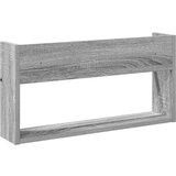  Polica za časopise s policom 2 pcs Siva Sonoma 60 x 12 x 30 cm | shoptok.hr