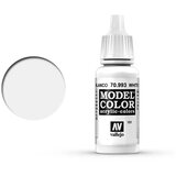 Vallejo Model Color 151 sivo bela (Flat Aluminum) (993) - 17 ml | Shoptok.si