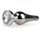 EasyToys - Anal Collection Metalni analni čep No. 4, srebrno/prozirni Cijene