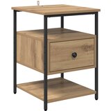  Noćni ormar Umjetnički hrast 40 x 42 x 56 cm Konstruirano drvo | shoptok.hr