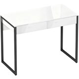  Radni stol 100 x 50 cm Računalni stol Uredski stol s 2 ladice za male sobe crni Cijene
