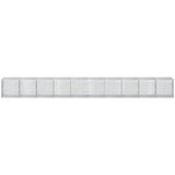  Gabion s žicom debljine 3,5 mm i mrežom 5x5 cm 1000x100x100 cm Slike