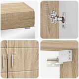  Set namještaja za kupaonicu TULUM 2 kom. Sonoma hrast | shoptok.hr