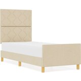  Krevetna konstrukcija Krem 80x200 cm Tkanina | shoptok.hr
