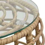  3-dijelni bistro set od poliratana boja hrasta | shoptok.hr