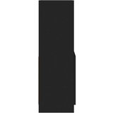 vidaXL Visoka komoda crna 63x33x100 cm od konstruiranog drva | shoptok.hr