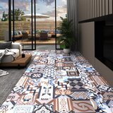 vidaXL Samolepilne talne plošče 20 kosov PVC 1,86 m² mono vzorec Cene
