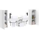  Set namještaja za kupaonicu 5 kom. Bijela 33 x 34,5 x 100 cm | shoptok.hr