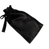 INF Dvoslojna svilena torbica za nakit Black, (21732197) | Shoptok.si