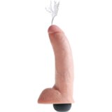 King Cock Dildo Squirting With Balls Light 9'' | Shoptok.si
