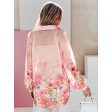 DStreet Koszula damska oversize w kwiaty KWIACYNTA różowa | Shoptok.si