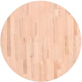 Stolna ploča Ø 70 x 2 5 cm okrugla od masivne bukovine | shoptok.hr
