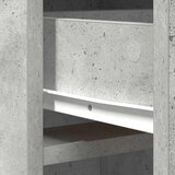  Highboard Betonski sivi 40 x 40,5 x 135 cm Konstruirano drvo | shoptok.hr