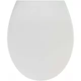 Wenko bijelo wc sjedalo s lakim zatvaranjem wenkoo samos, 44.5 x 37.5 cm