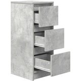  Komoda siva boja betona 29,5x34x76 cm od konstruiranog drva | shoptok.hr