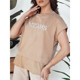DStreet Women's T-shirt DREAMY camel Cene