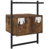  Noćni ormarići zidni 2 kom boja hrasta 35 x 30 x 51 cm drveni | shoptok.hr