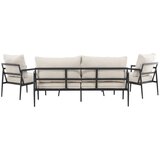 Venture Home Taromina vrtni lounge set, crni | shoptok.hr