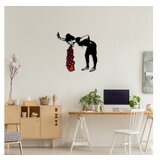 Wallity zidna dekoracija Banksy 12, 63x61cm, Crna | ePonuda.com