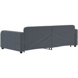  Dnevni krevet na razvlačenje bez madraca tamnosivi 100 x 200 cm | shoptok.hr