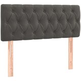 Box spring postelja z vzmetnico temno siva 100x200 cm žamet, (20930599) | Shoptok.si