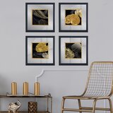 Wallity CAM1915224097 multicolor decorative framed painting (4 pieces) | ePonuda.com