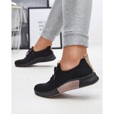 Resti Black women's sports shoes with brown inserts Keteti - Footwear | Eponuda.ba